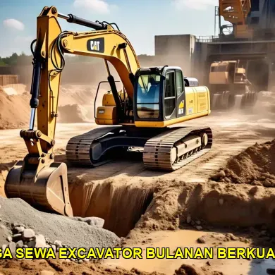 Mengetahui harga sewa excavator bulanan Klaten yang kompetitif